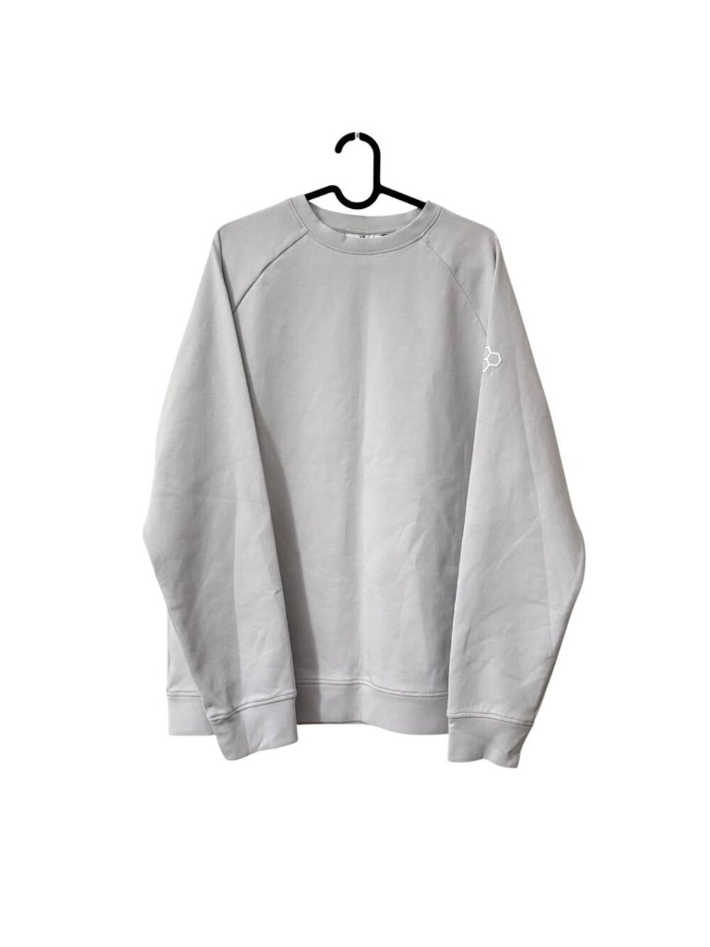Rudis Light Gray Wrestling Crewneck Sweatshirt Mens Size Large